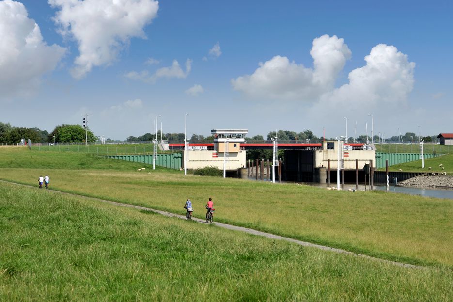 Das Krückau-Sperrwerk