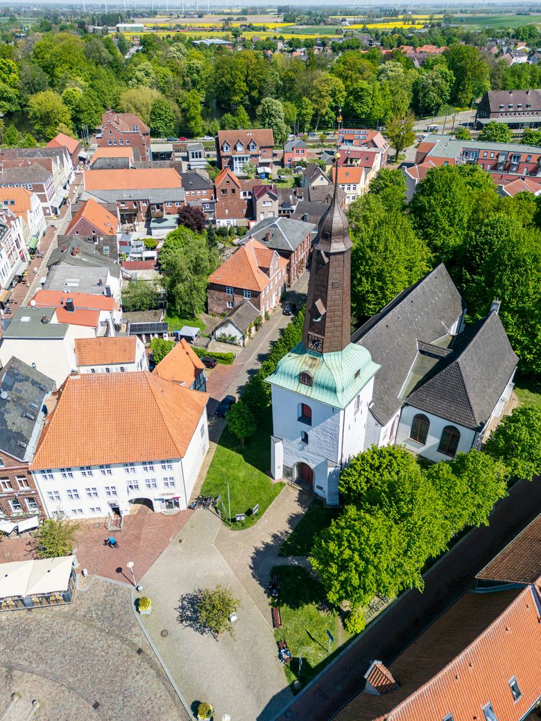Glückstadt von oben
